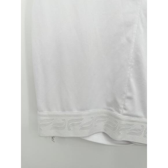 Fabletics Pia White Powertouch Light Front Twist Tank Top Women's Size X-Large - Picture 5 of 8